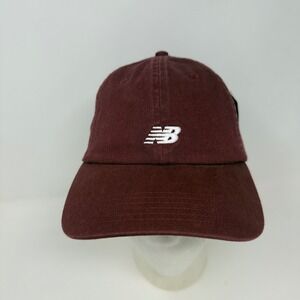 Sample New Balance 6 Panel Classic Hat V 2.0 Maroon Mens Baseball Cap BNWT